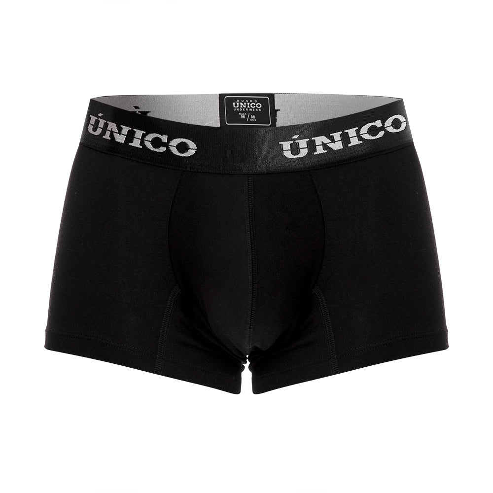 Mundo Unico Intenso Men's Trunk Underwear | Black