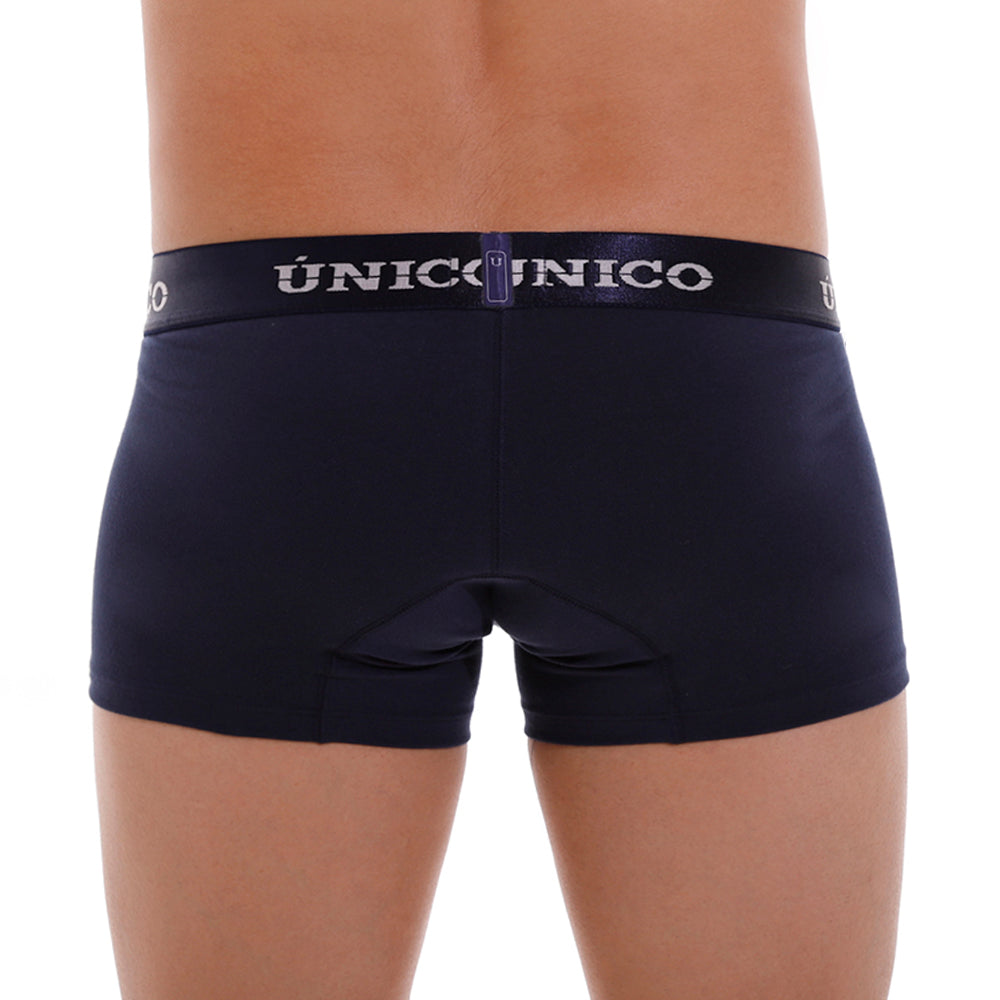 Mundo Unico Boxer Copa Corto Profundo A22 - Navy Blue Cotton Trunk