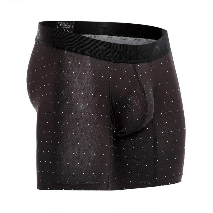 Mundo Unico Men’s Boxer Copa Medio Astros Estampado - Microfiber Mid-Length Boxer Briefs with Signature Support Pouch