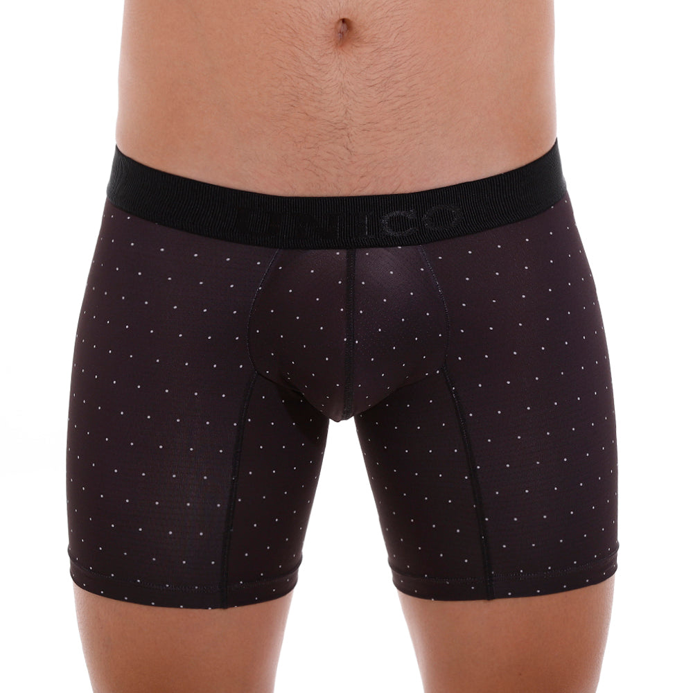 Mundo Unico Men’s Boxer Copa Medio Astros Estampado - Microfiber Mid-Length Boxer Briefs with Signature Support Pouch