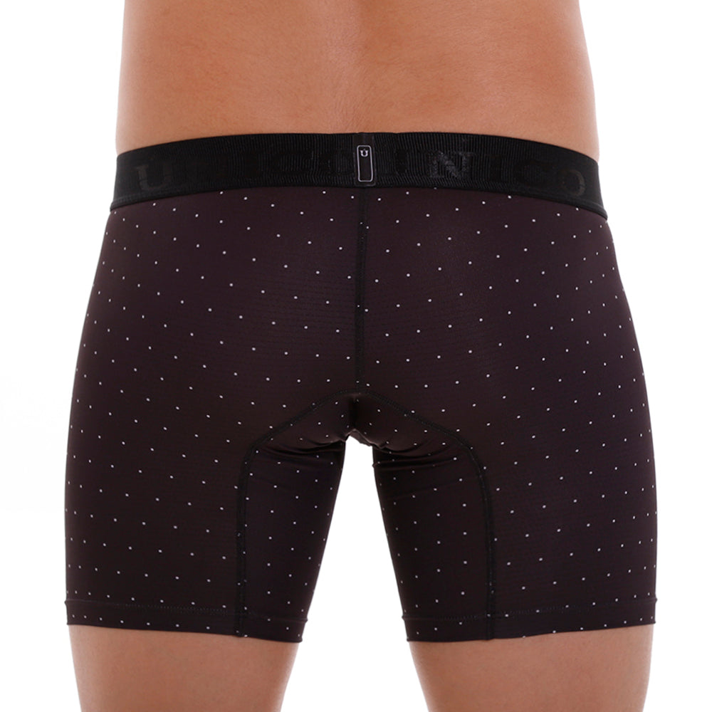 Mundo Unico Men’s Boxer Copa Medio Astros Estampado - Microfiber Mid-Length Boxer Briefs with Signature Support Pouch