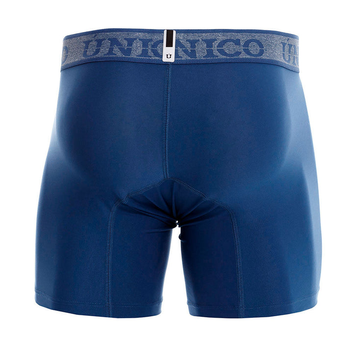 Mundo Unico Azure Men's Mid-Length Boxer Briefs - Royal Blue (Azul Rey)