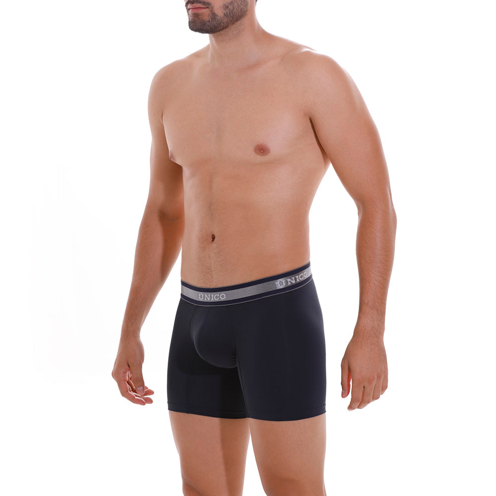 Mundo Unico Boxer Copa Medio Cardenal M22 - Navy Blue Microfiber Boxer Brief