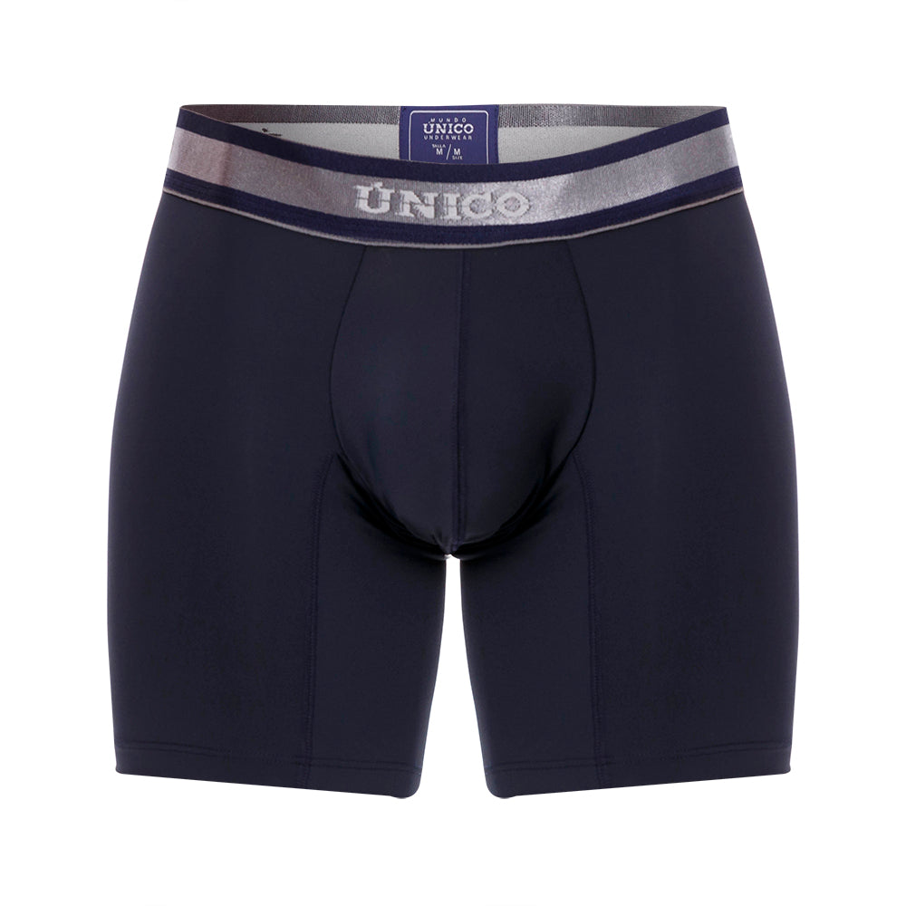 Mundo Unico Cardenal M23 Men's Mid-Length Boxer Briefs - Blue