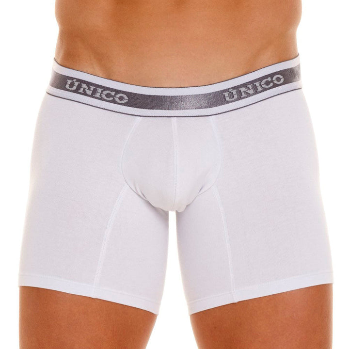 Mundo Unico Lustre Men's Boxer Briefs | White