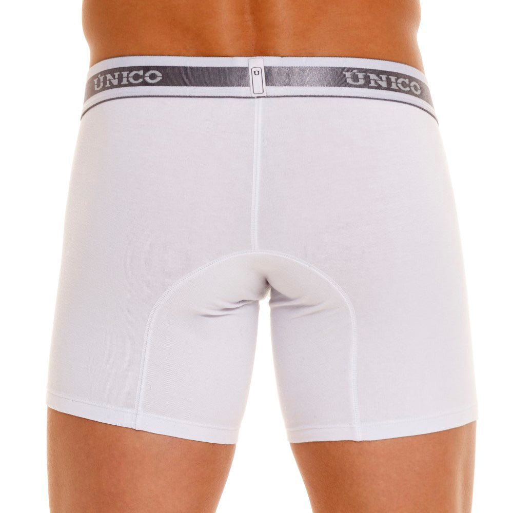 Mundo Unico Lustre Men's Boxer Briefs | White