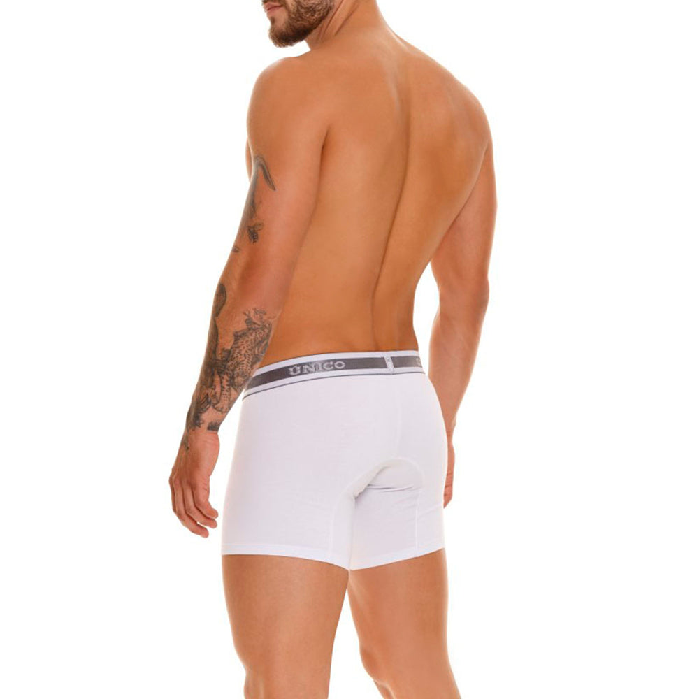 Mundo Unico Lustre Men's Boxer Briefs | White