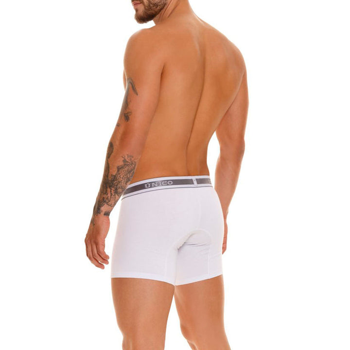 Mundo Unico Lustre Men's Boxer Briefs | White