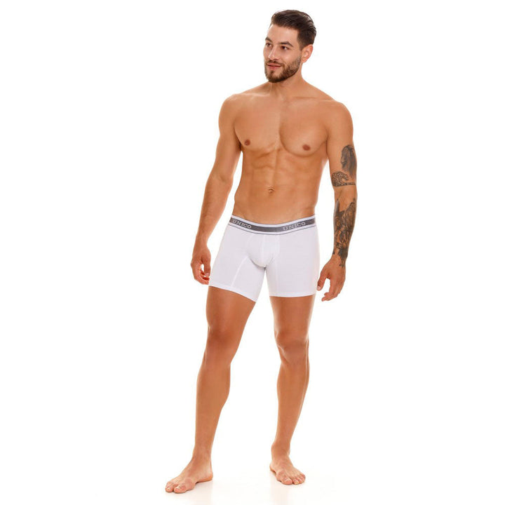 Mundo Unico Lustre Men's Boxer Briefs | White