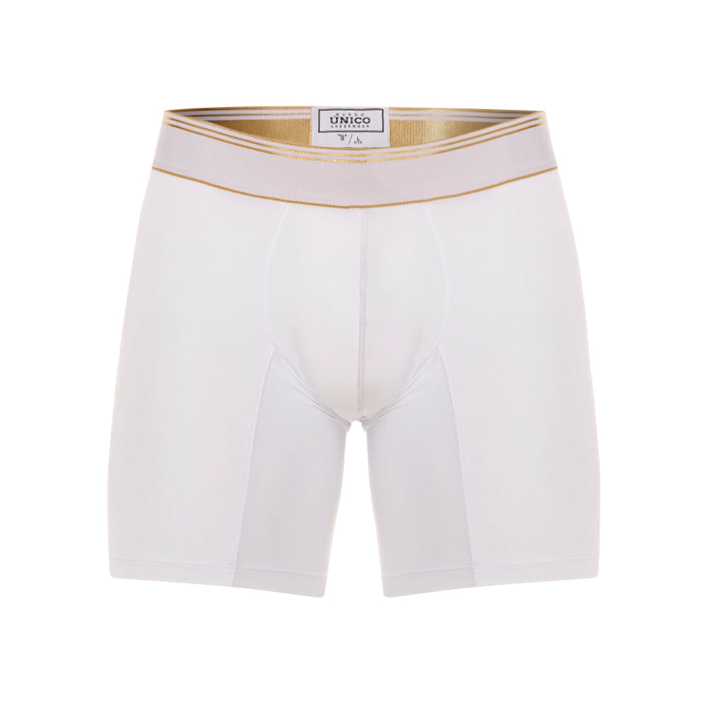 Mundo Unico Catalan Men's White Mid-Boxer Briefs