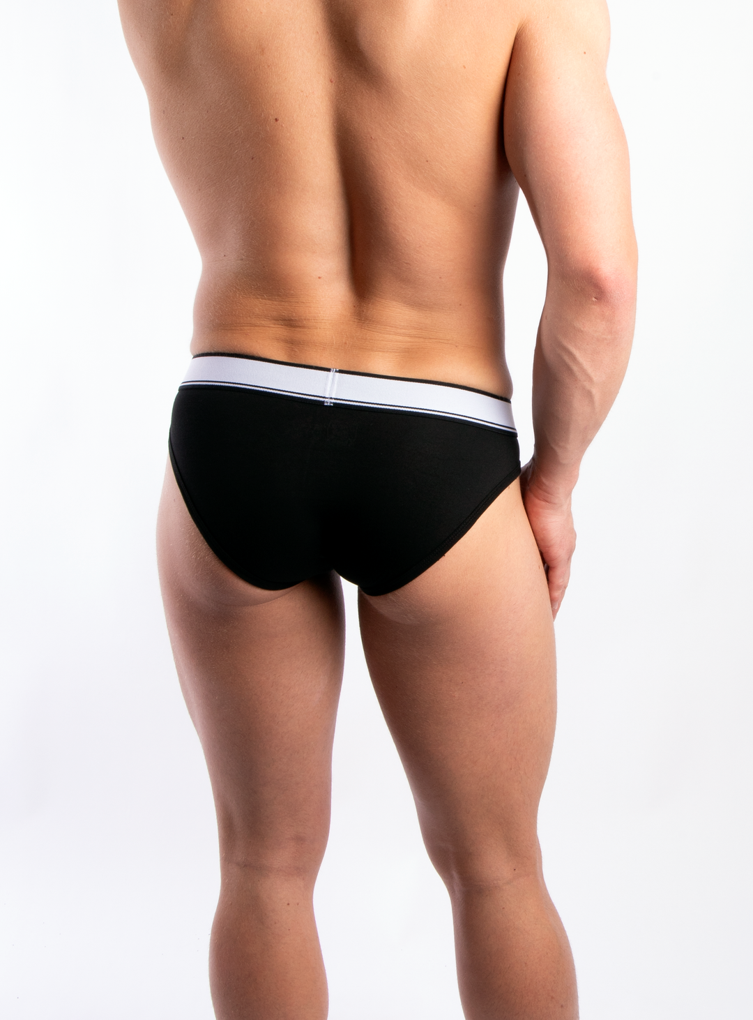 Good Boy Underwear Team Brief – men's bold accent brief with side-cheek cut