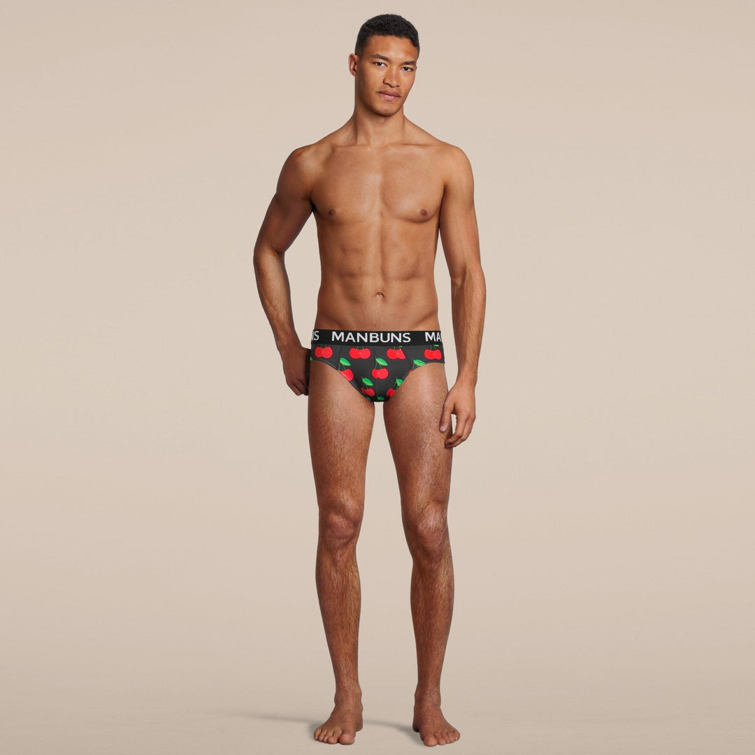 Manbuns Cherry Brief Underwear