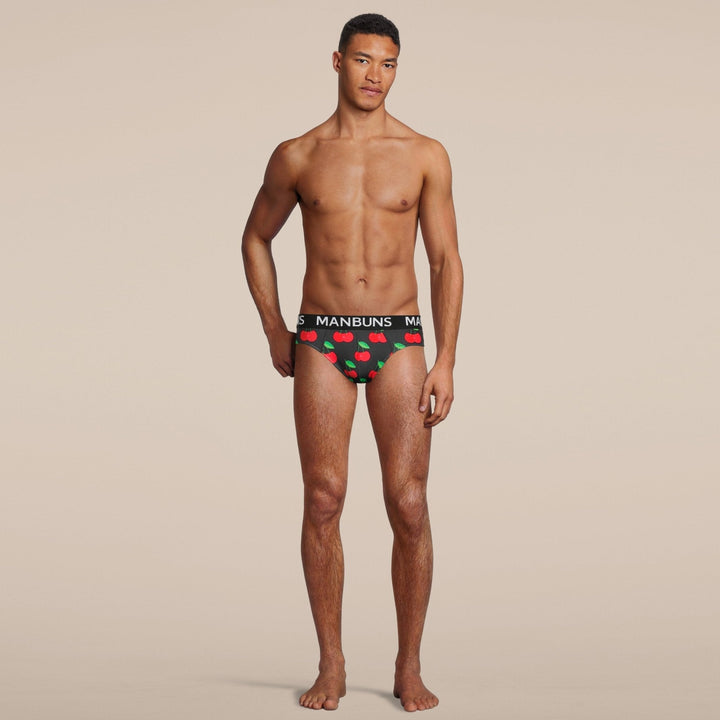 Manbuns Cherry Brief Underwear