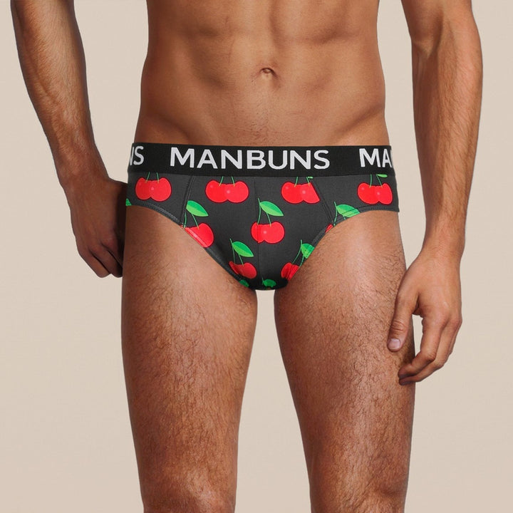Manbuns Cherry Brief Underwear