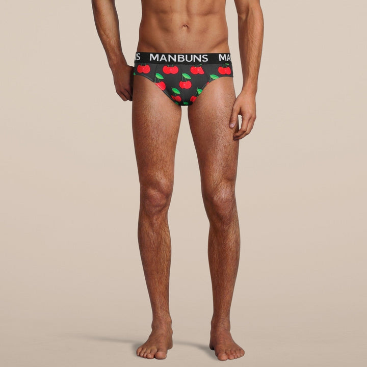 Manbuns Cherry Brief Underwear