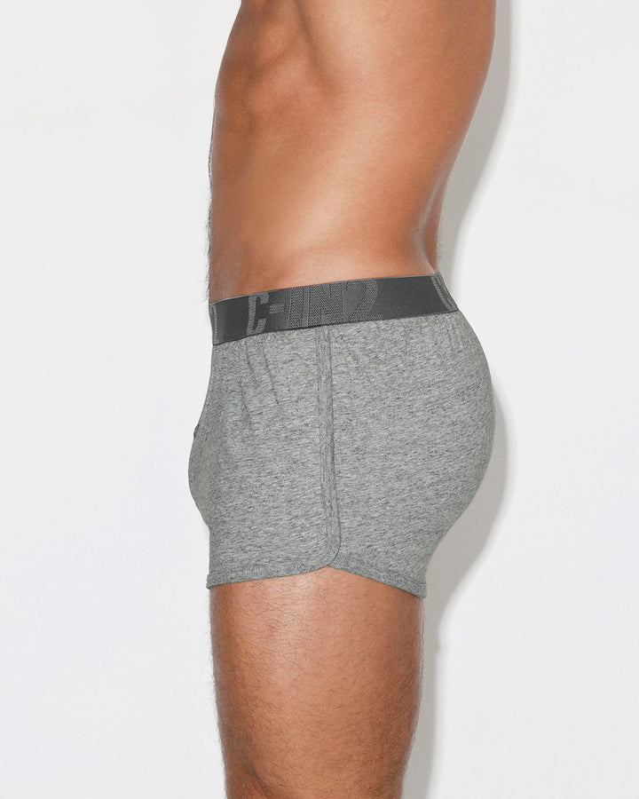 C-IN2 Core Signature Runner Boxer Grey in Grey Heather – men's boxer shorts