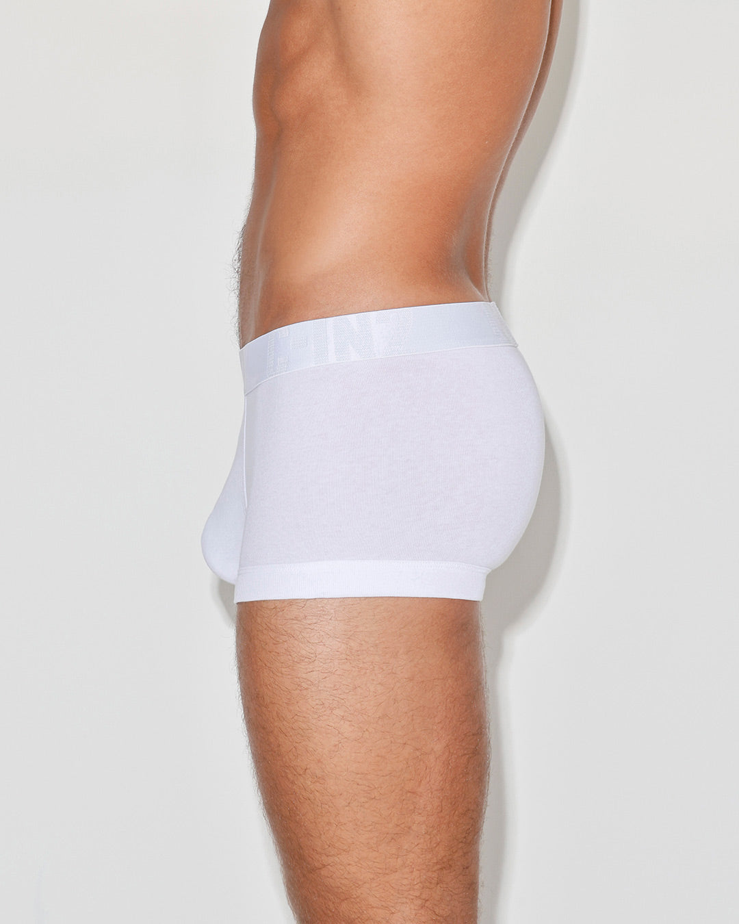C-IN2 Core Signature Low Rise Trunk in White – men's trunks