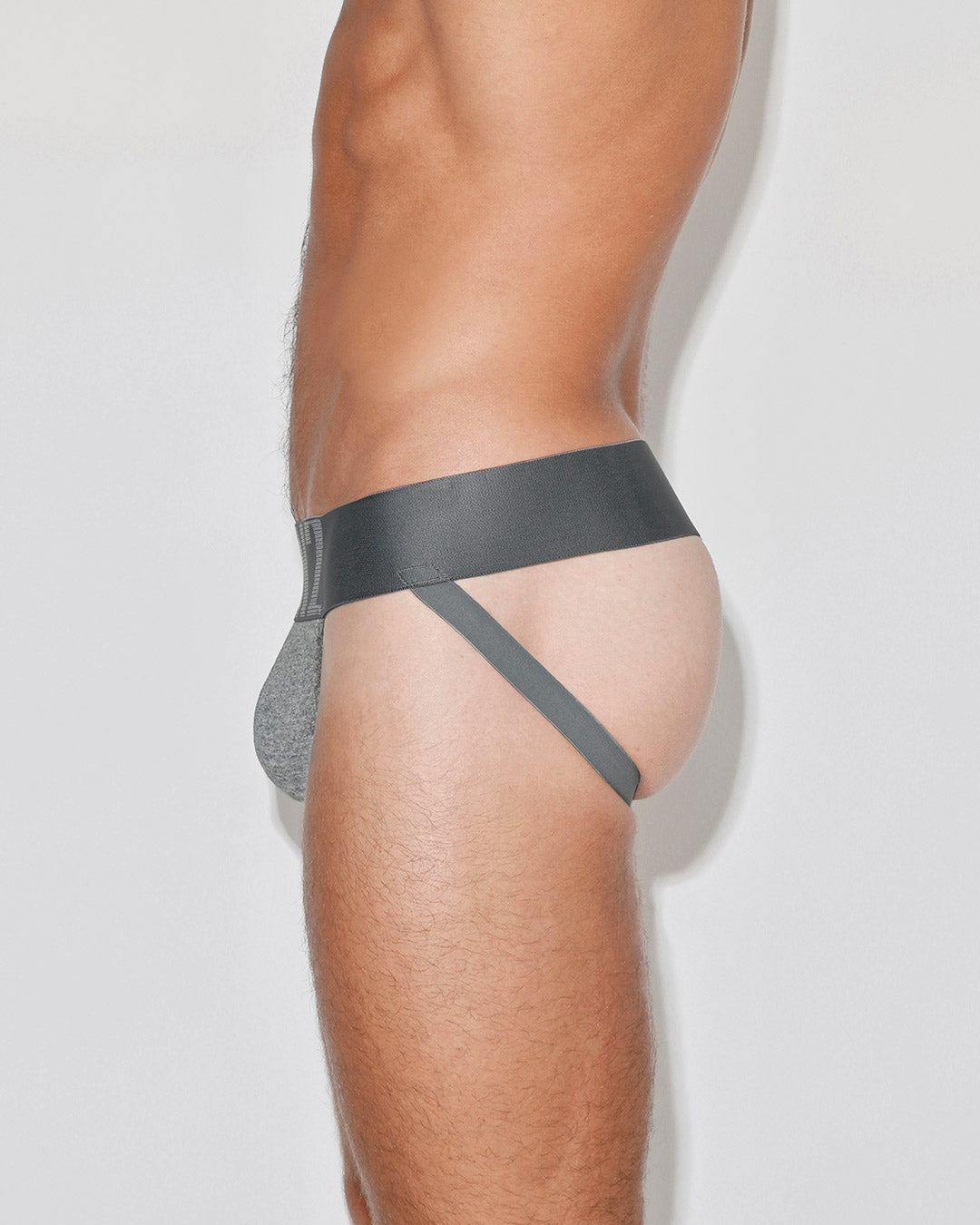C-IN2 Core Signature Jock Grey in Grey Heather – men's jockstraps