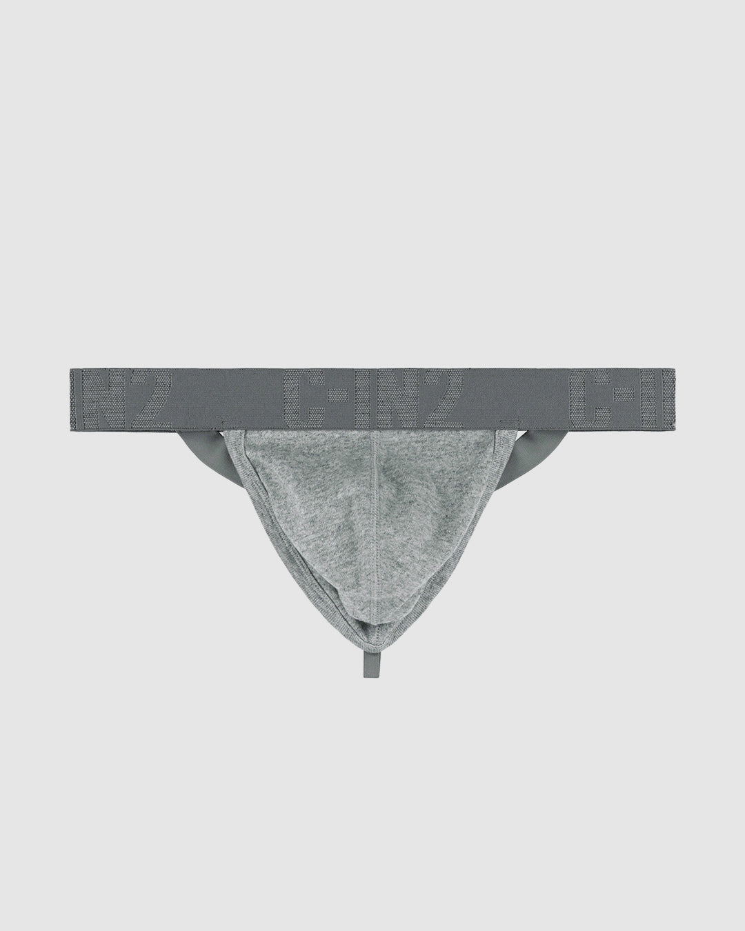 C-IN2 Core Signature Y Back Thong Grey in Grey Heather – men's thongs
