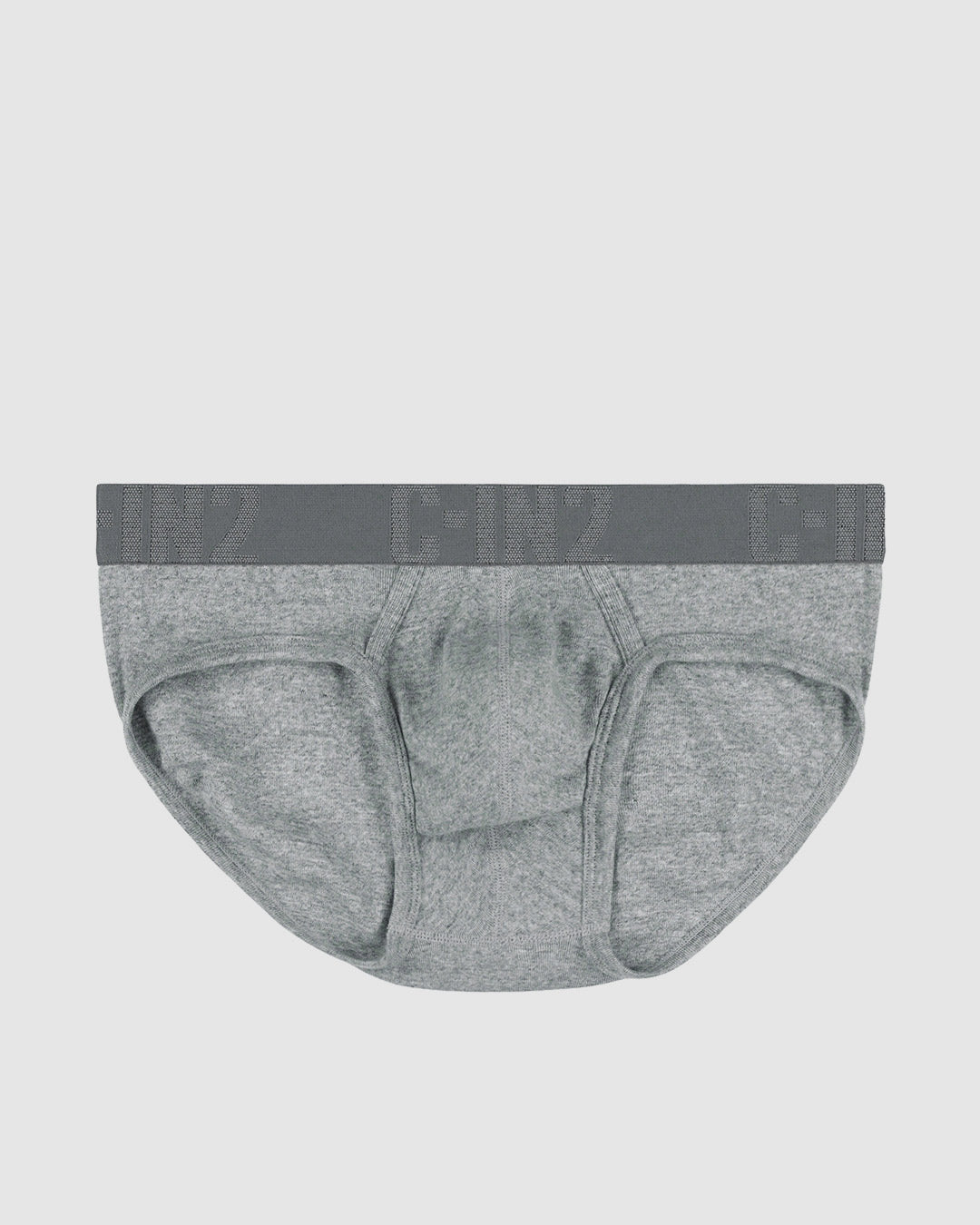 C-IN2 Core Signature Low Rise Brief Grey in Grey Heather – men's briefs