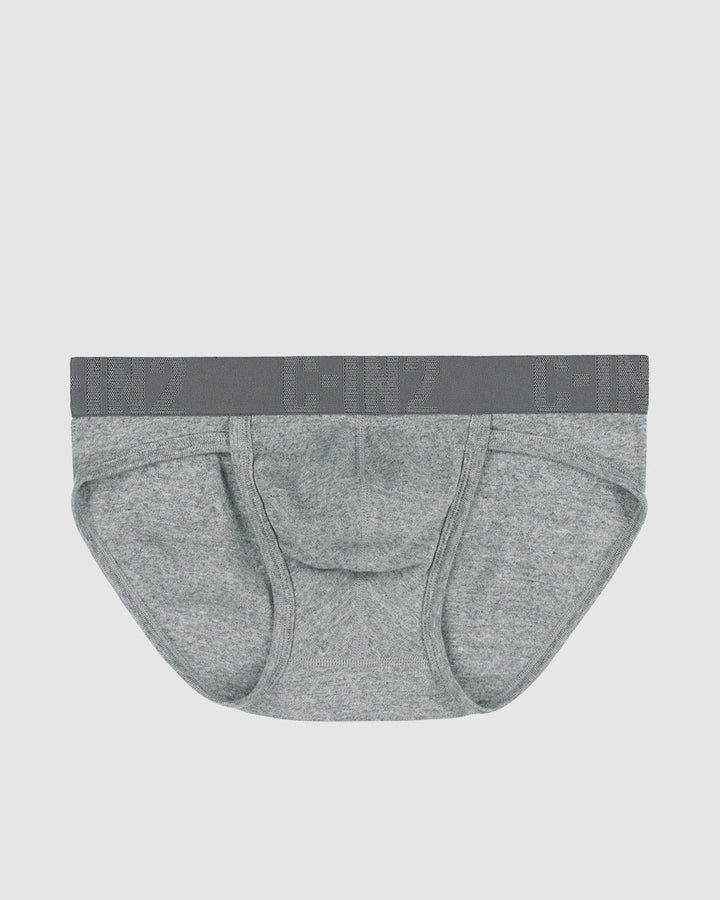 C-IN2 Core Signature Sport Brief Grey in Grey Heather – men's briefs