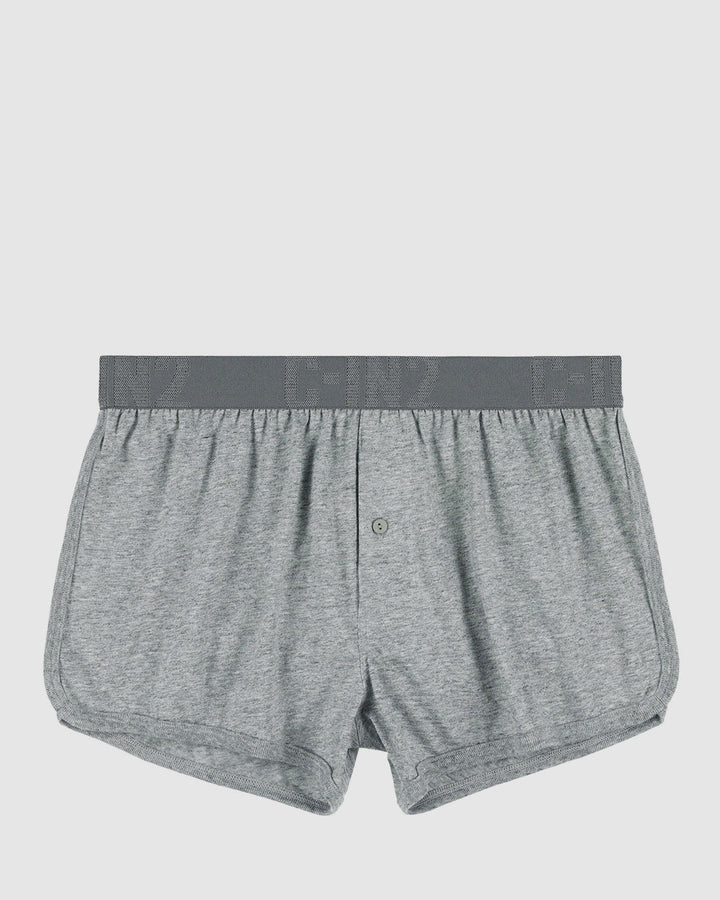 C-IN2 Core Signature Runner Boxer Grey in Grey Heather – men's boxer shorts