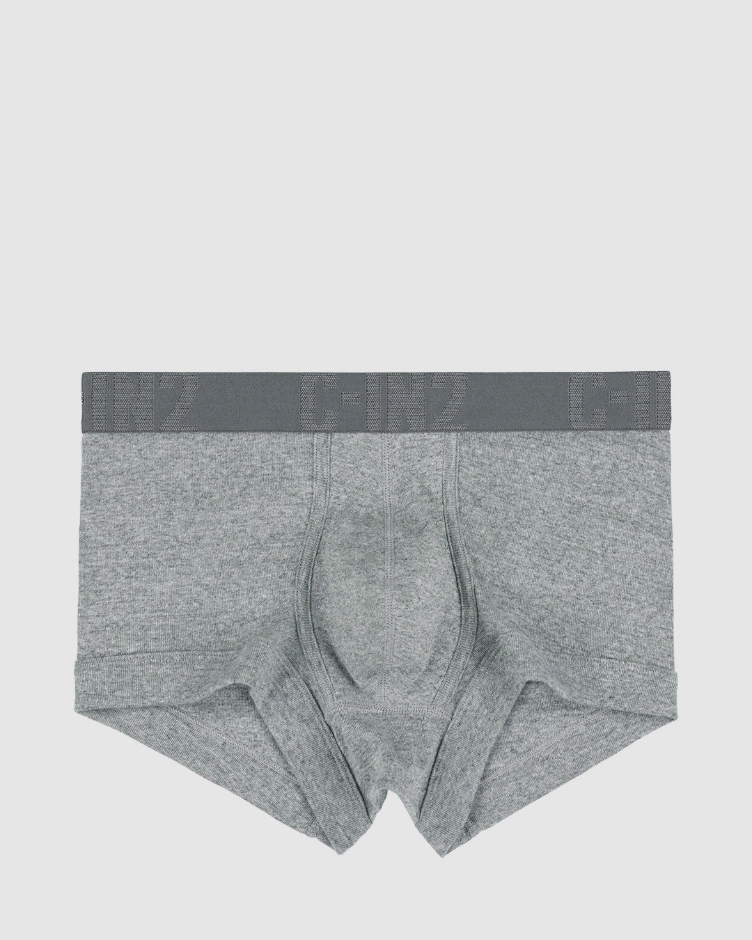 C-IN2 Core Signature Low Rise Trunk Grey in Grey Heather – men's trunks