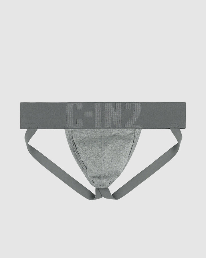 C-IN2 Core Signature Jock Grey in Grey Heather – men's jockstraps