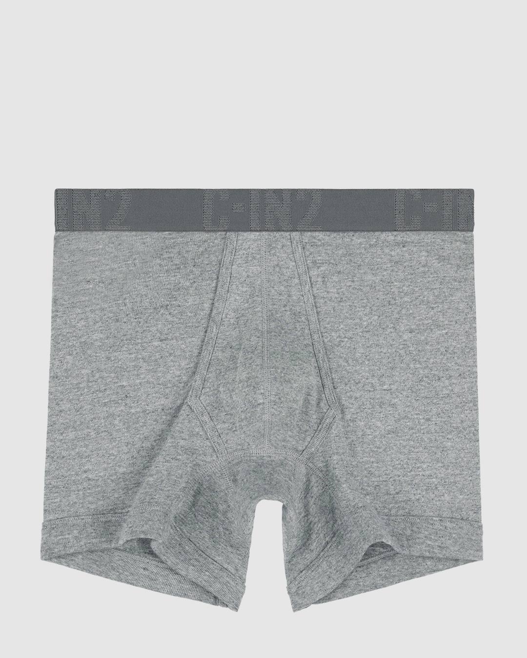 C-IN2 Core Signature Low Rise Boxer Brief Grey in Grey Heather – men's boxer briefs