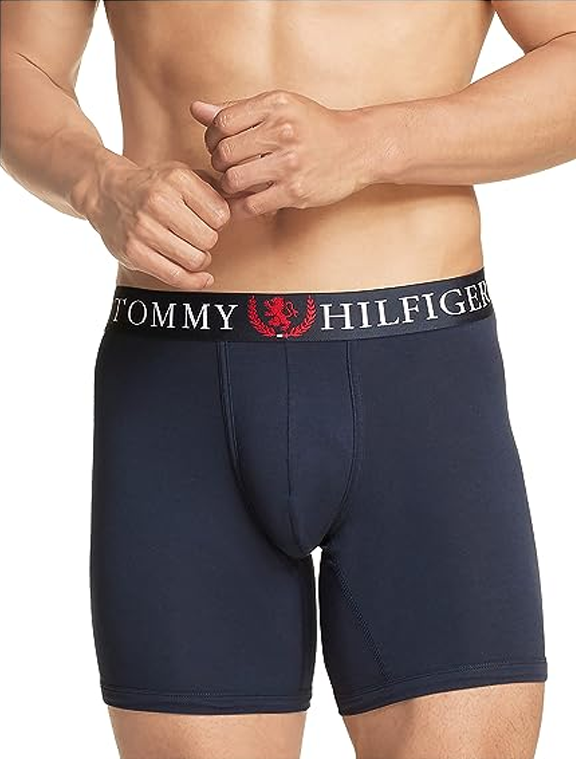 Tommy Hilfiger Men's Luxe Stretch Authentic Boxer Briefs