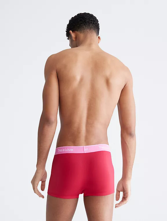 Calvin Klein Pride This Is Love Tonal Low Rise Trunk