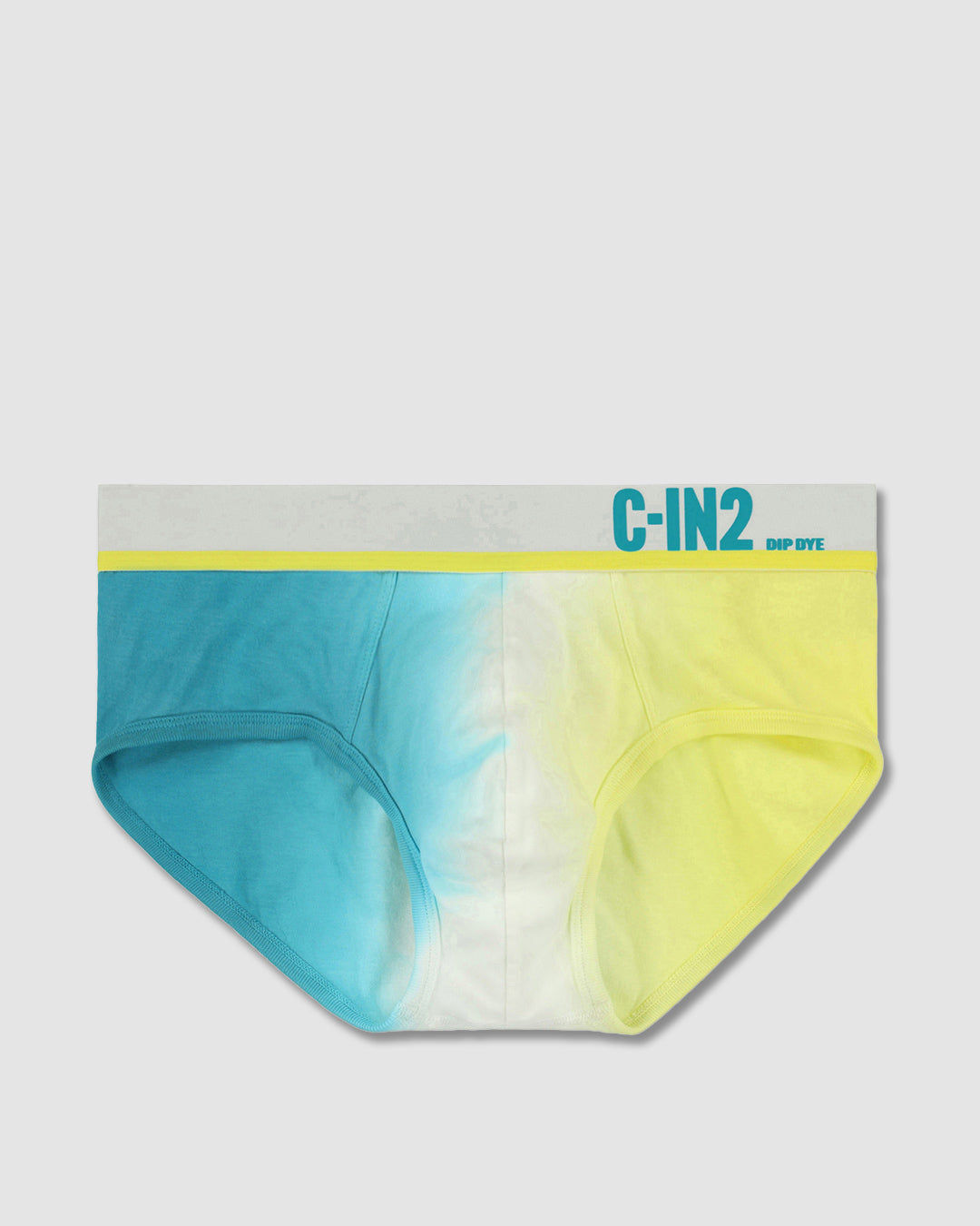 C-IN2 Dip Dye Mid Rise Brief Breeze Blue in Dip Dye Breeze Blue – men's briefs