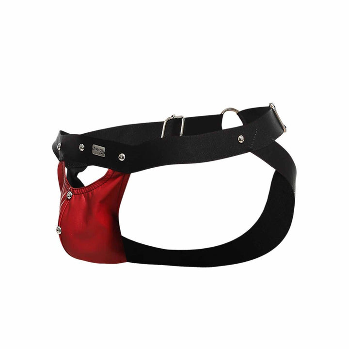 MALEBASICS DNGEON Mesh Jockstrap | Black Perforated Designer Underwear