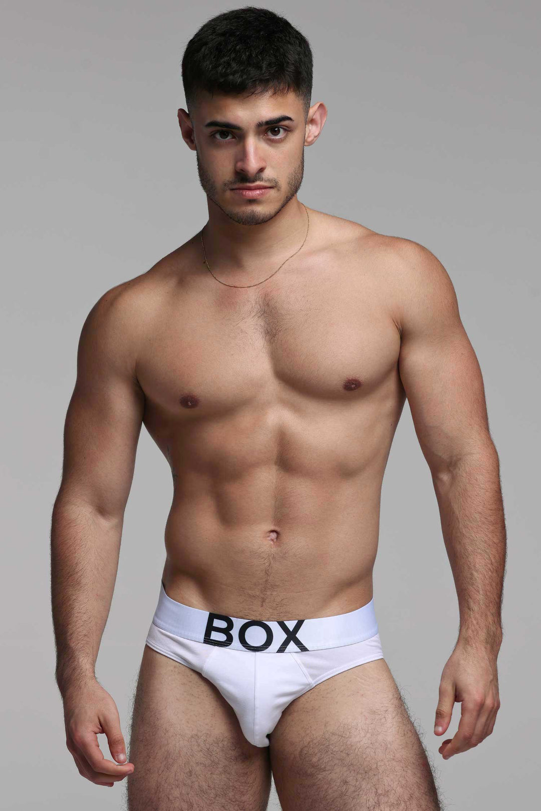 Box Menswear Men's White Briefs