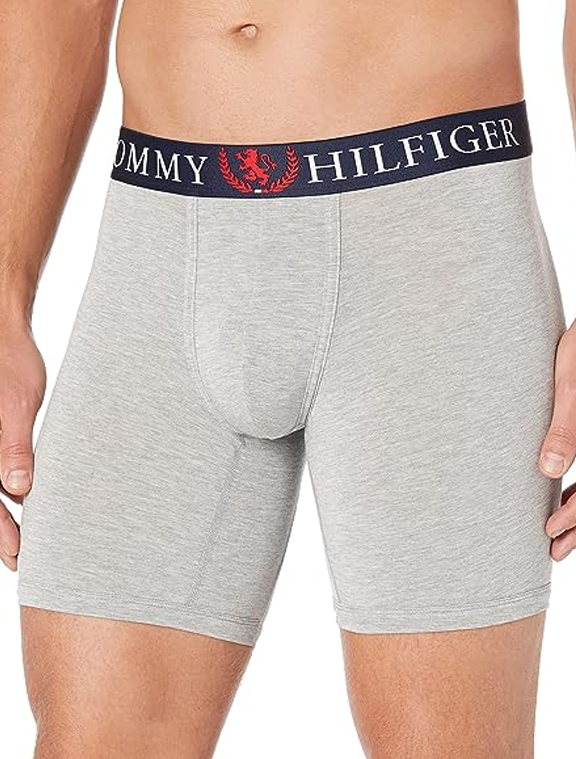 Tommy Hilfiger Men's Luxe Stretch Authentic Boxer Briefs
