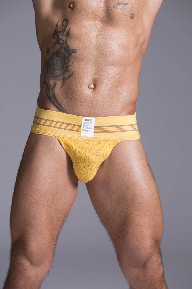GYM Old School 2.0 Jockstrap | Classic 3" Wide Waistband Athletic Supporter