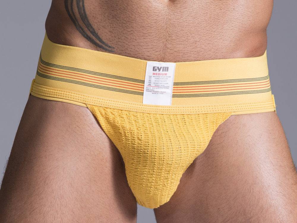 GYM Old School 2.0 Jockstrap | Classic 3" Wide Waistband Athletic Supporter