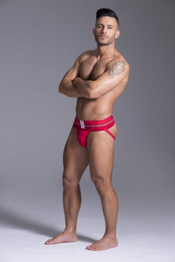 GYM Old School 2.0 Jockstrap | Classic 3" Wide Waistband Athletic Supporter