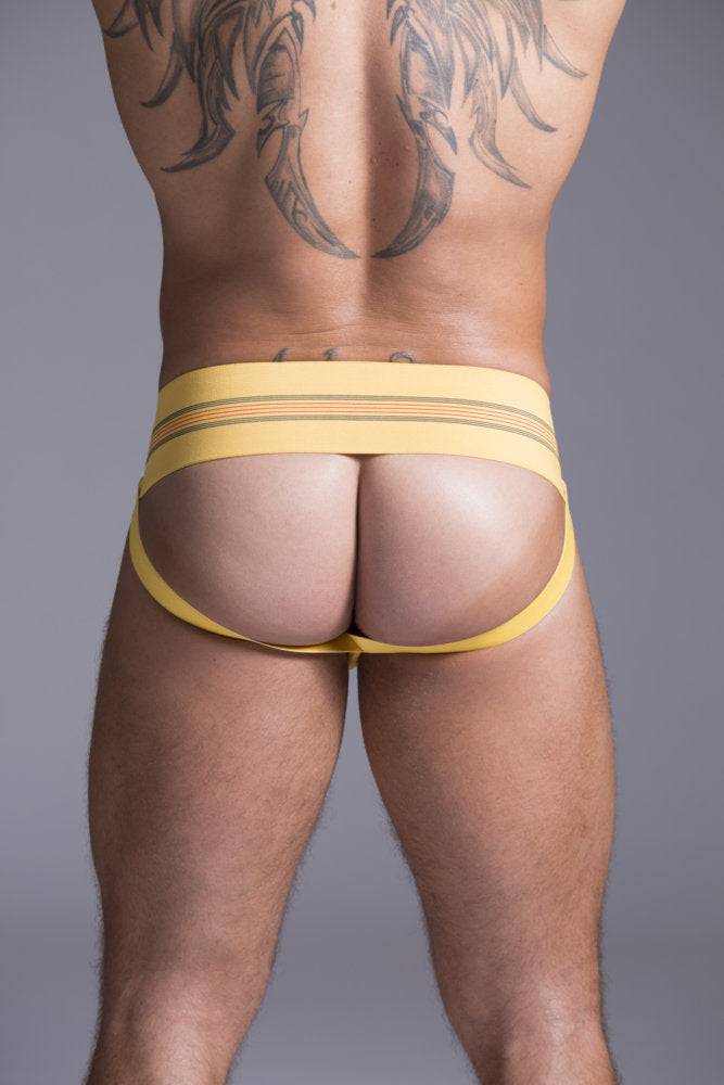 GYM Old School 2.0 Jockstrap | Classic 3" Wide Waistband Athletic Supporter