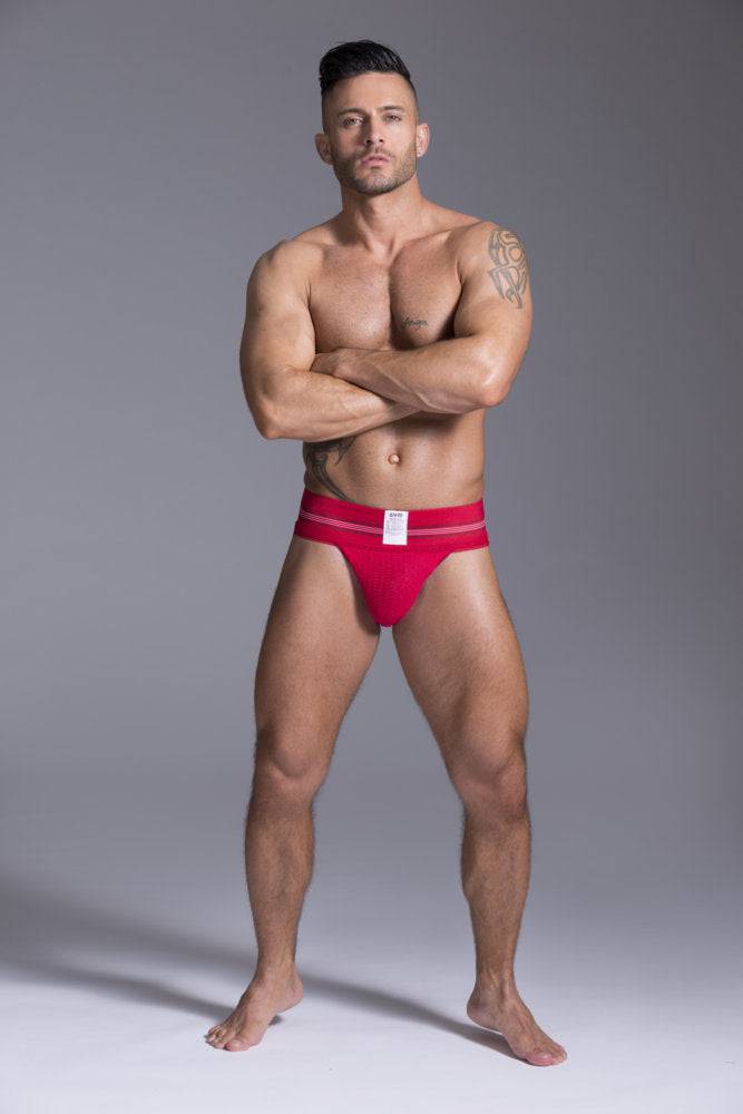GYM Old School 2.0 Jockstrap | Classic 3" Wide Waistband Athletic Supporter