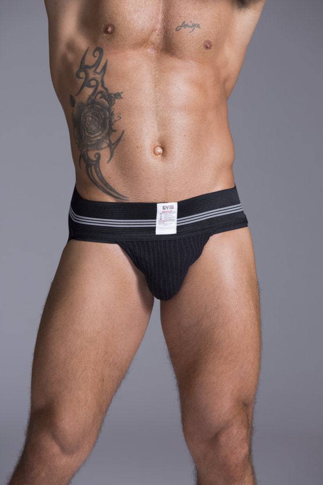 GYM Old School 2.0 Jockstrap | Classic 3" Wide Waistband Athletic Supporter