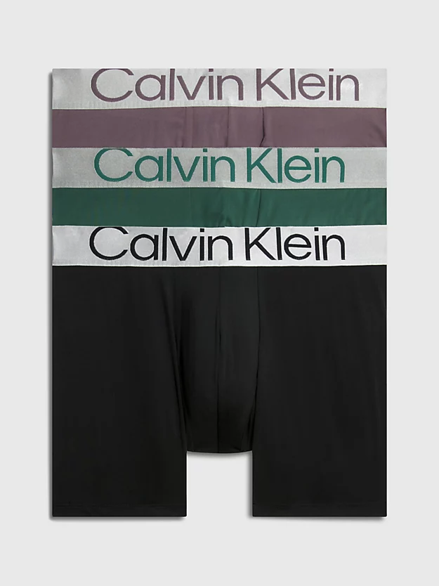 Calvin Klein Men's Reconsidered Steel Micro 3-Pack Boxer Brief