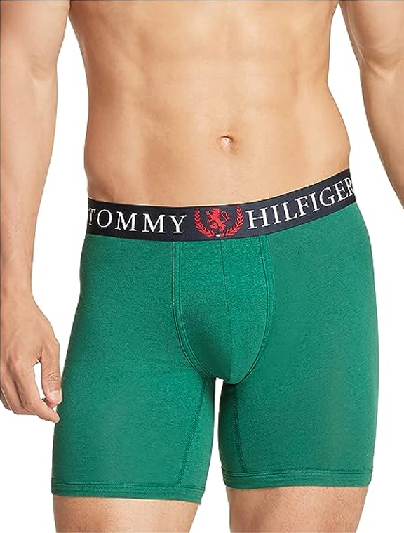 Tommy Hilfiger Men's Luxe Stretch Authentic Boxer Briefs