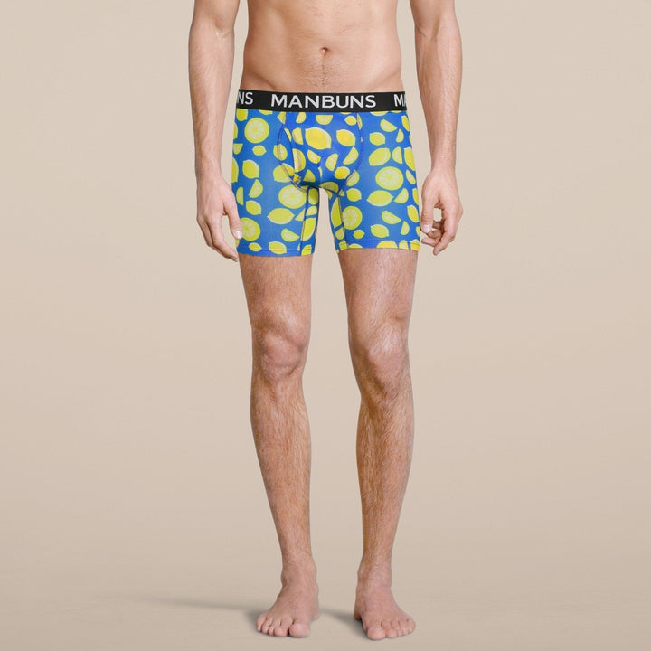 Manbuns Lemon Boxer Brief Underwear
