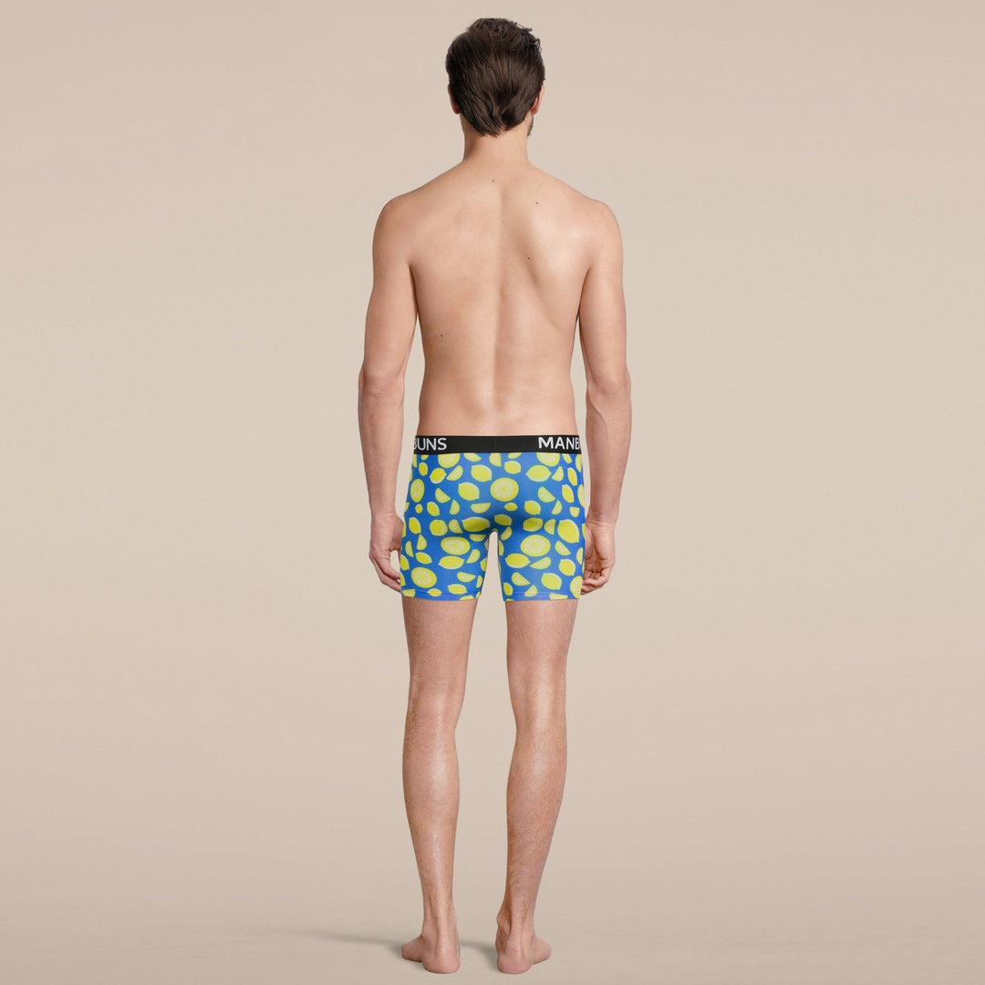 Manbuns Lemon Boxer Brief Underwear