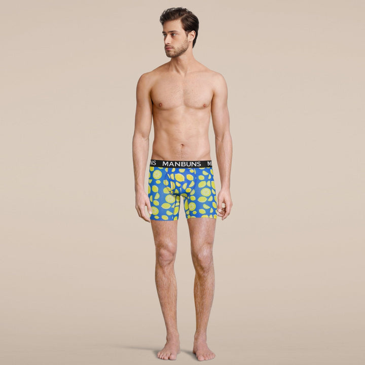 Manbuns Lemon Boxer Brief Underwear