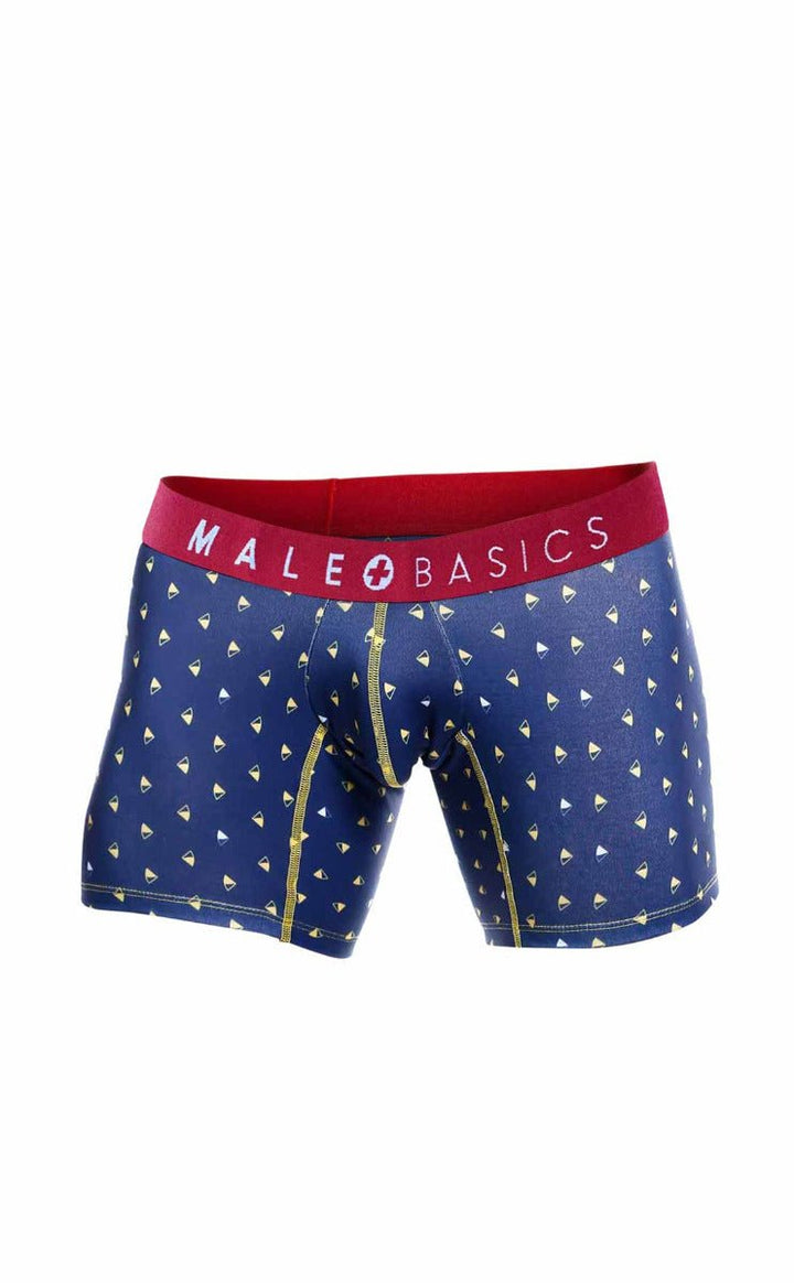 MaleBasics 3-Pack Boxer Brief Marine – Premium Sublimated Viscose Stretch Pack