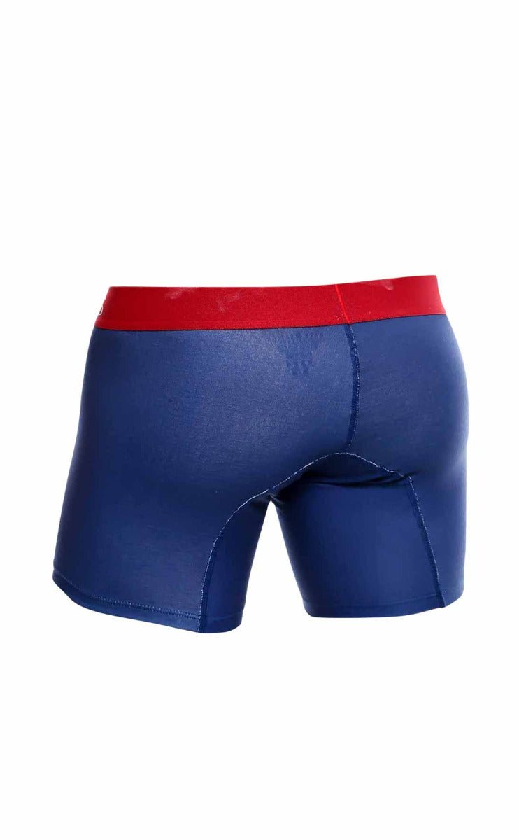 MaleBasics 3-Pack Boxer Brief Marine – Premium Sublimated Viscose Stretch Pack
