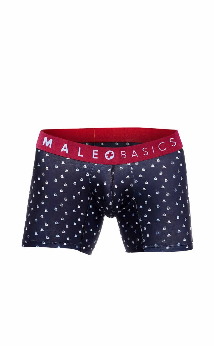 MaleBasics 3-Pack Boxer Brief Boats – Premium Men’s Nautical Print Underwear