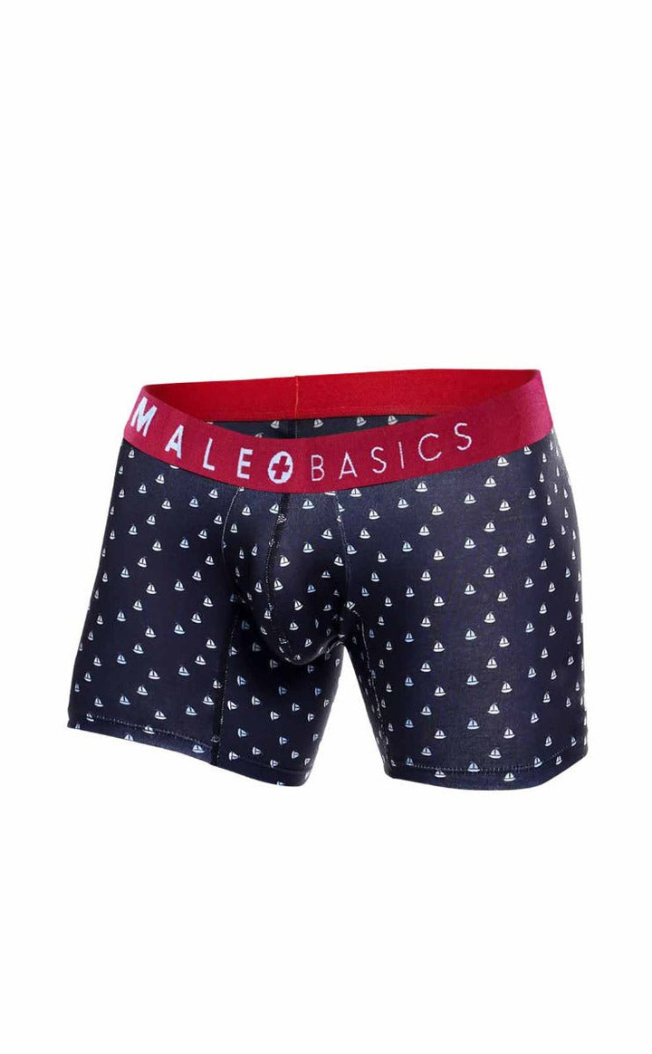 MaleBasics 3-Pack Boxer Brief Boats – Premium Men’s Nautical Print Underwear